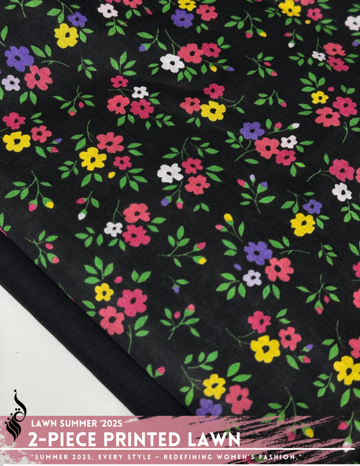 2 Piece Printed Lawn