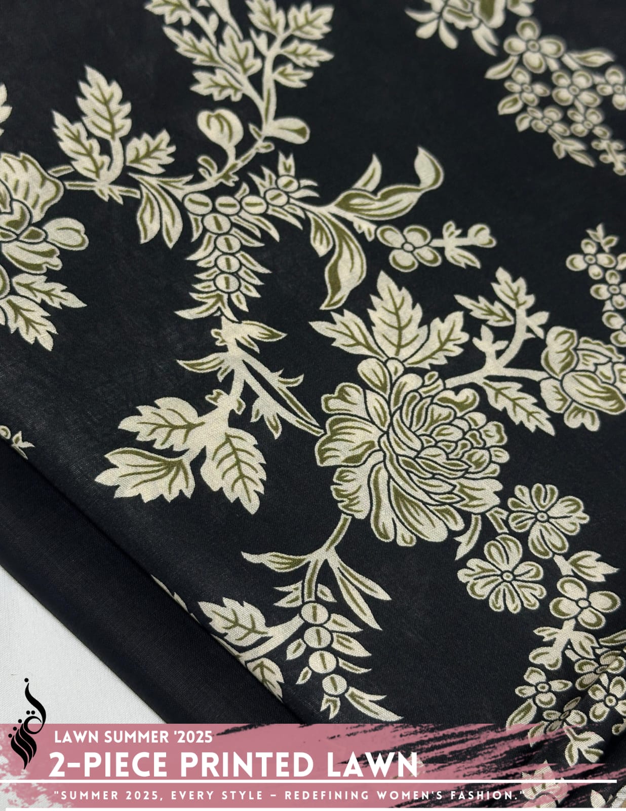 2 Piece Printed Lawn
