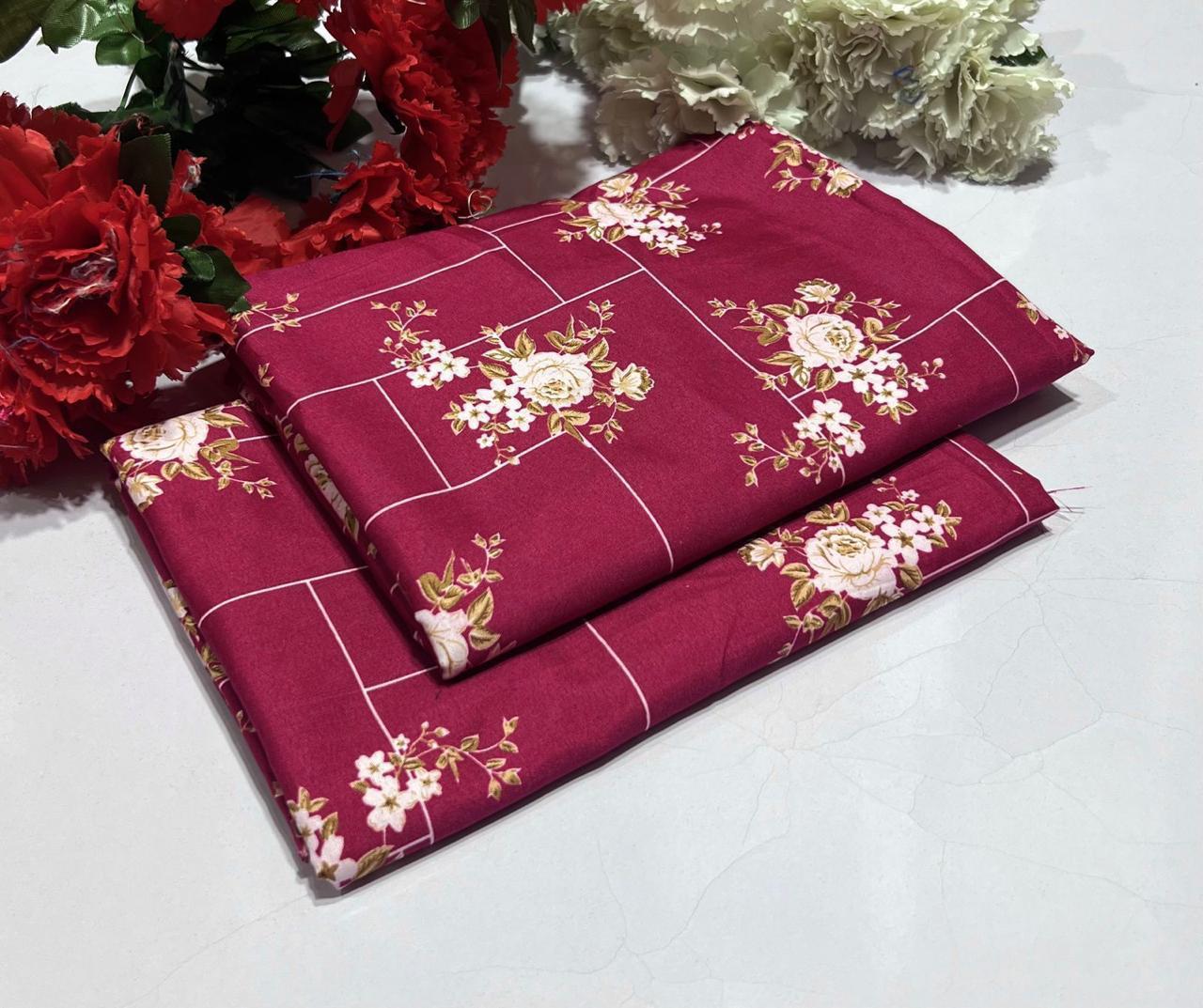 2 Piece Printed Summer Cotton