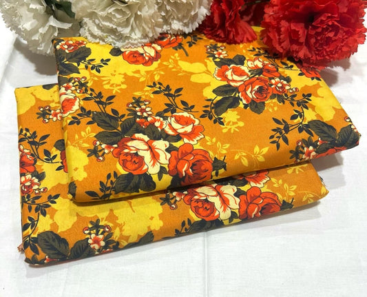 2 Piece Printed Summer Cotton