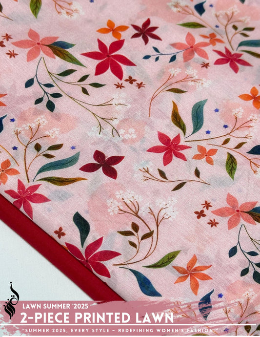 2 Piece Printed Lawn