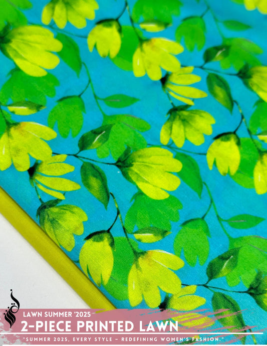 2 Piece Printed Lawn