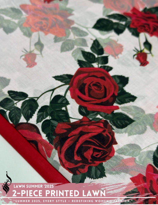 2 Piece Printed Lawn