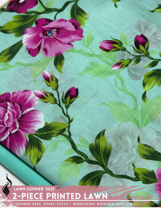 2 Piece Printed Lawn